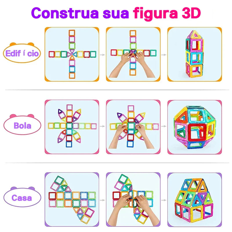 Blocos de Construção Magneticos