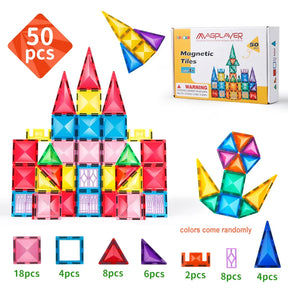 Blocos Mágicos Magnéticos 3D MaxKids