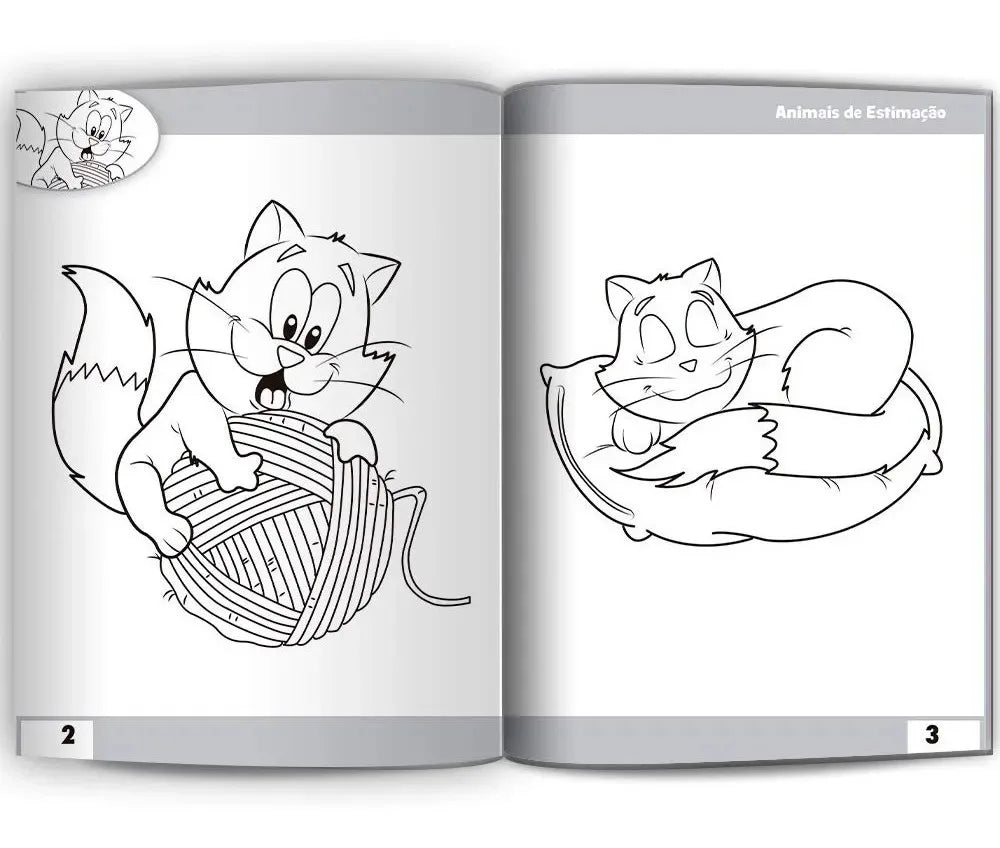 Livro de Desenhos para Colorir Infantil 365 Culturama